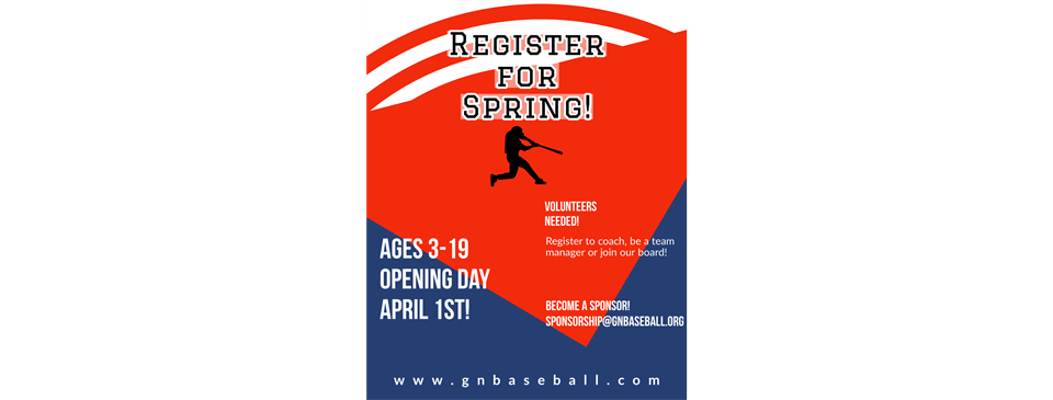 Register for spring! 