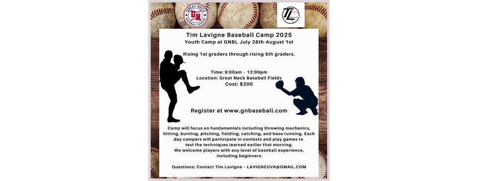 Tim Lavigne Summer Camp!